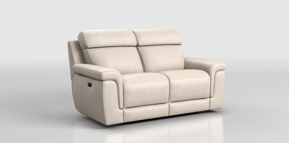 Monticelli - 2 seater sofa with 2 electric recliners